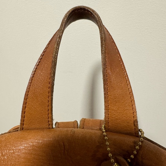 Vintage 90s Coach leather backpack - Picture 10 of 12